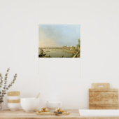 ザテムズオブザテラス・オブ・サマーセットハウスロー ポスター (キッチン)