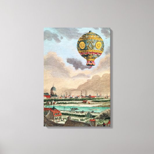 ザテラスオブモンシュー・フランクリンアットパッシー キャンバスプリント (正面)