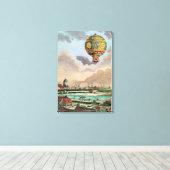 ザテラスオブモンシュー・フランクリンアットパッシー キャンバスプリント (インサイチュ (ウッドフロア))