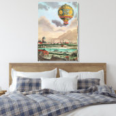 ザテラスオブモンシュー・フランクリンアットパッシー キャンバスプリント (インサイチュ (寝室))