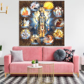 ザテンアバターズオブヴィシュヌ – キャンバスプリント (インサイチュ (リビング))