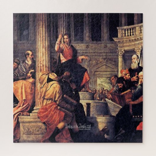 ザテンプルディベリング1558聖なる書物、 経典 ジグソーパズル (縦)