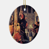 ザテンプルディベリング1558聖なる書物、 経典 セラミックオーナメント (右)