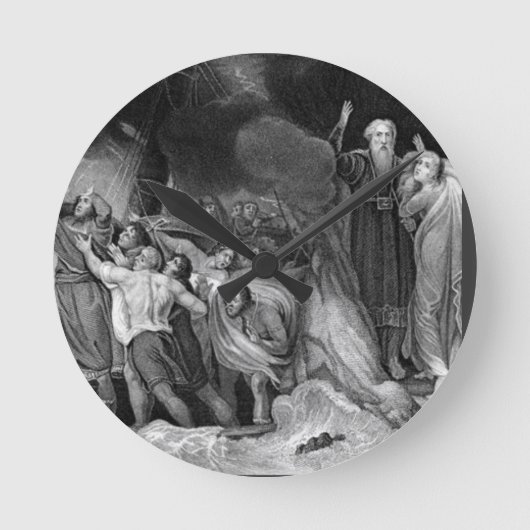 ザテンペストクロック ラウンド壁時計 (正面)