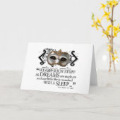 ザテンペスト引用文 カード (黄色い花)