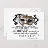 ザテンペスト引用文 ポストカード (正面/裏面)