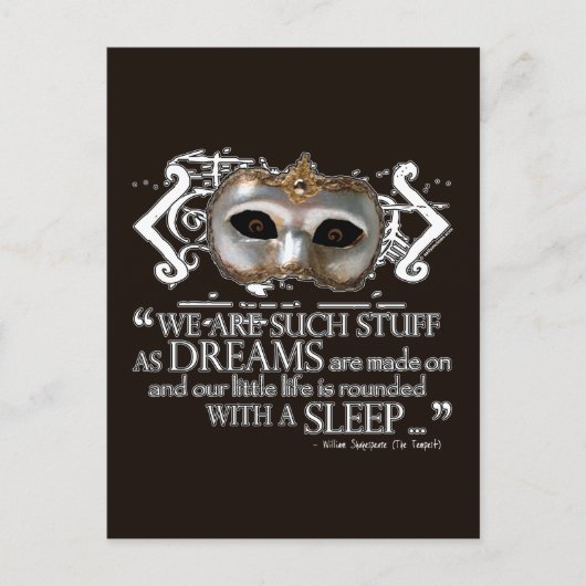 ザテンペスト引用文 ポストカード (正面)