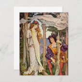 ザテンペスト招待状 招待状 (正面/裏面)