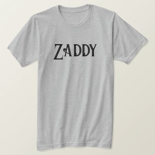 ザディおもしろい Tシャツ (デザイン正面)