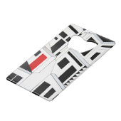 ザディストリクトスピーディボトルオープナー クレジットカード栓抜き (正面アングル)