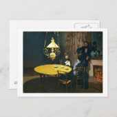 ザディナーザディナー、インテリアクロードモネ ポストカード (正面/裏面)