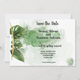 ザデイトトロピカルパーム招待状 招待状