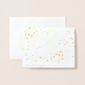 ザデイト婚約チューダーガーデンルネッサンス 箔カード (裏面封筒付き)