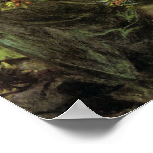 ザデイドリーム1880プレラファエリート美しい ポスター (角)