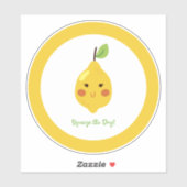 ザデイパニーレモンを絞る シール (シート)