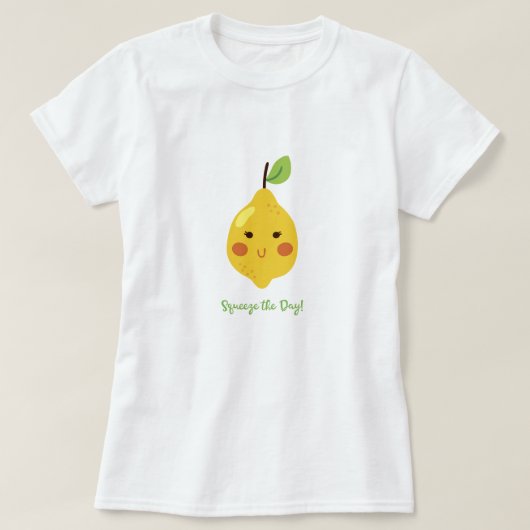 ザデイパニーレモンを絞る Tシャツ (デザイン正面)
