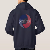 ザデイビッドフード付きスウェットシャツ パーカ (裏面)