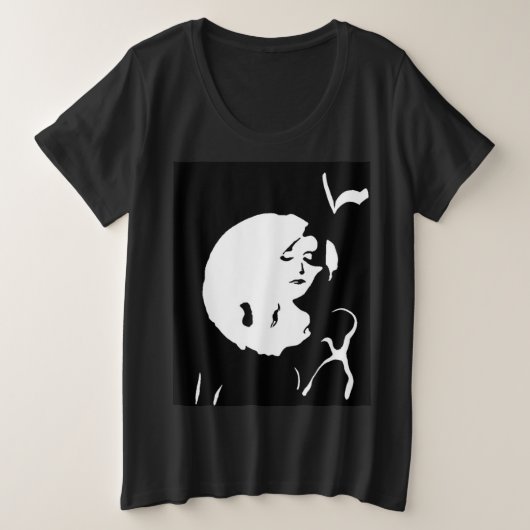 ザデイム プラスサイズTシャツ (デザイン正面)