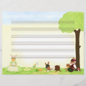 ザデイ素晴らしミュージック原稿紙 (正面)