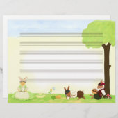 ザデイ素晴らしミュージック原稿紙 (正面/裏面)