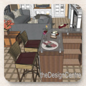 ザデザインセンターデコル懸命プラスチック塗装機 コースター (正面)