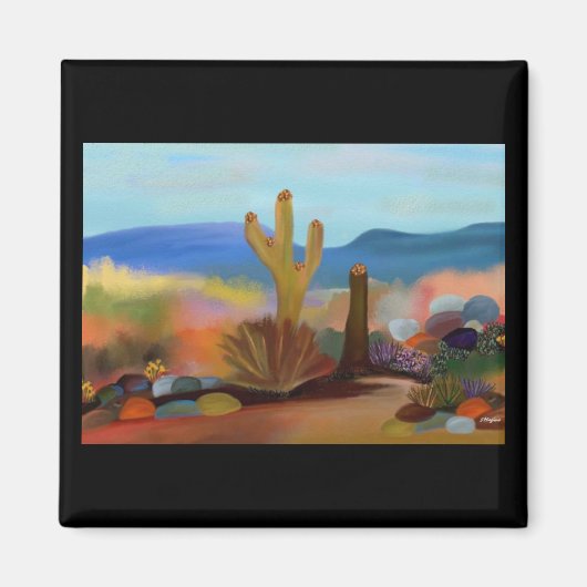 ザデザー絵を描ト マグネット (正面)