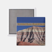 ザデザー色彩の鮮やかトフラッグスタッフアリゾナ マグネット (正面/裏面)