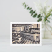 ザデッキバー、マイアミビーチ、フロリダヴィンテージ ポストカード (スタンド正面)