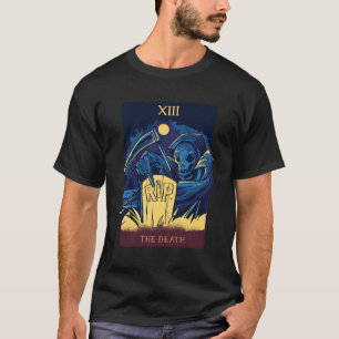 ザデビルタロットカードサイキックオカルトサタン崇拝 Tシャツ