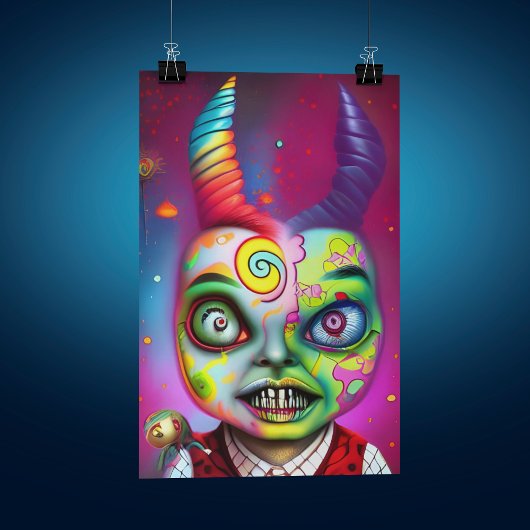 ザデビルリカソ悪夢シリーズ ポスター