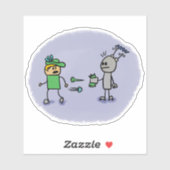 ザデュエル漫画ブックスタイルシール シール (シート)