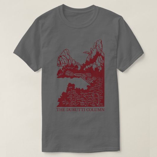 ザデュルッティコラム80s美的オリジナルデザイン tシャツ (デザイン正面)