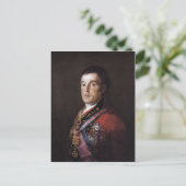 ザデュークオブウェリントンバイフランシスコゴヤフランシスコ ポストカード (スタンド正面)