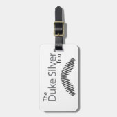 ザデューク・シルバー・トリオ ラゲッジタグ (正面縦)