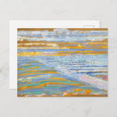 ザデューンズからビューwithビーチバイピートモンドリアン ポストカード (正面/裏面)