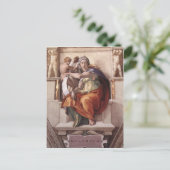 ザデルフィックシビル – フレスコシスティンチャペル ポストカード (スタンド正面)