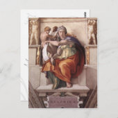 ザデルフィックシビル – フレスコシスティンチャペル ポストカード (正面/裏面)