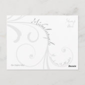 ザデルフィックシビル – フレスコシスティンチャペル ポストカード (裏面)