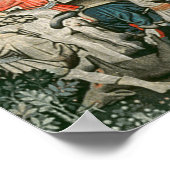 ザデヴォンシャー狩りタペストリー ポスター (角)