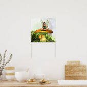 ザトアドスツールフェアリーポスタープリント ポスター (キッチン)