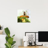 ザトアドスツールフェアリーポスタープリント ポスター (ホームオフィス)