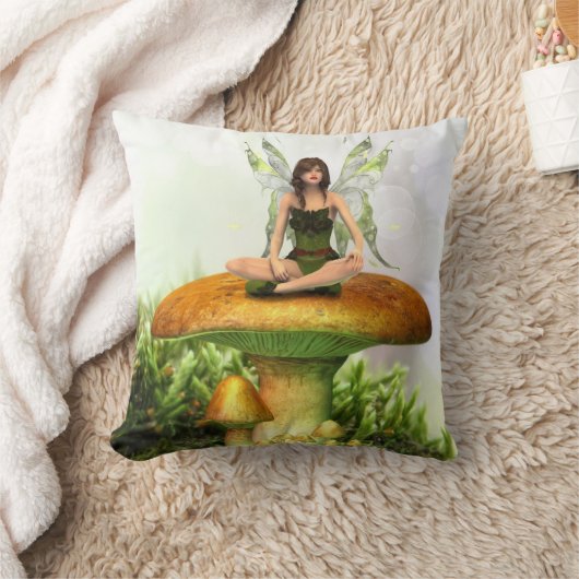 ザトアドスツールフェアリー装飾用クッション クッション (ブランケット)