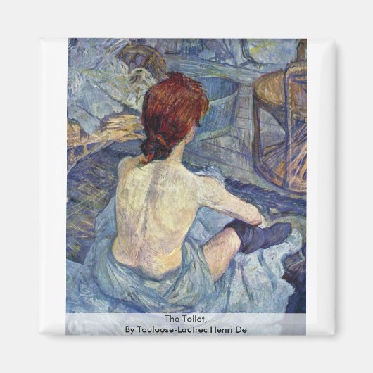 ザトイレバイトゥールーズ – ロートレックヘンリデ マグネット (正面)