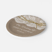 ザトイ素朴ンボウ結婚コレクション ペーパープレート (アングル)