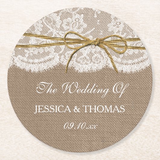 ザトイ素朴ンボウ結婚コレクション ラウンドペーパーコースター (正面)