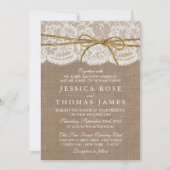 ザトイ素朴ンボウ結婚コレクション 招待状 (正面)