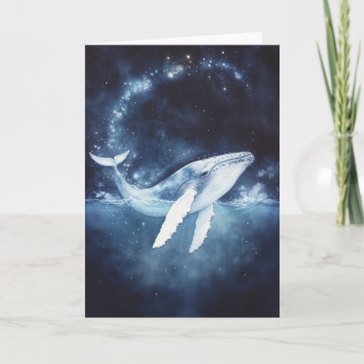 ザトウクジラのスターライトパス カード (正面)