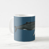 ザトウクジラのマグカップ コーヒーマグカップ (正面左)