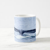 ザトウクジラの写真のマグ コーヒーマグカップ (正面右)