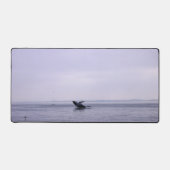 ザトウクジラの密猟を伴う卓上マット デスクマット (正面)